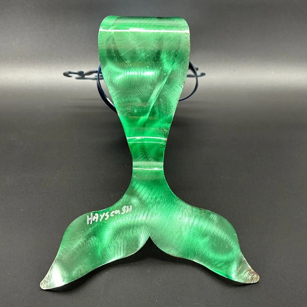Hays Cash Metal Mermaid Wine Bottle Holder